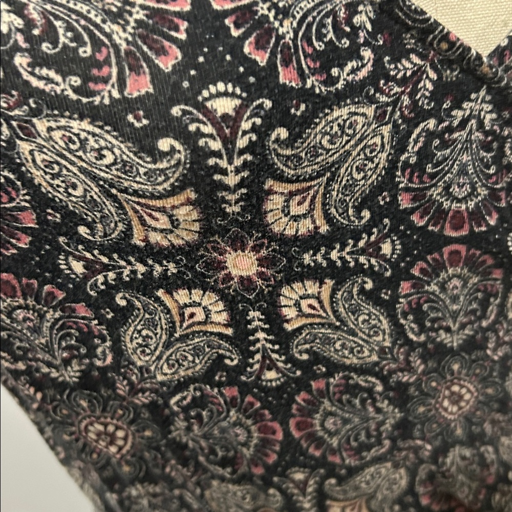 Garage Boho Paisley Mini Romber - Wrap Front & Strappy Back - Picture 3 of 5
